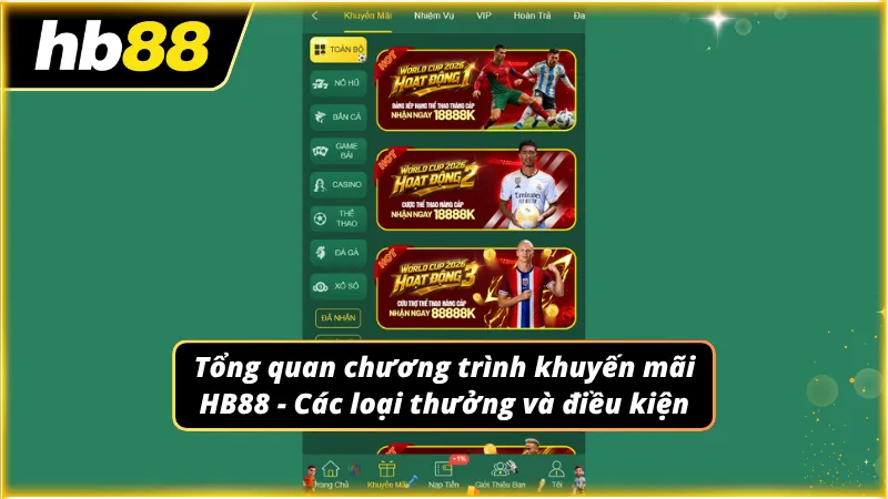 Giao diện trang chủ sảnh game với các danh mục trò chơi vô cùng đa dạng và hiện đại 
